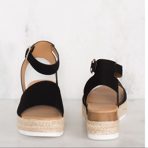 Black Espadrille sandals - Picture 8 of 8